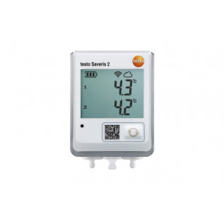 Скупка testo Saveris 2-T2 - testo Saveris 2-T2 - WiFi-логгер данных температуры c 2-мя разъёмами для внешних зондов NTC или дверных контактов