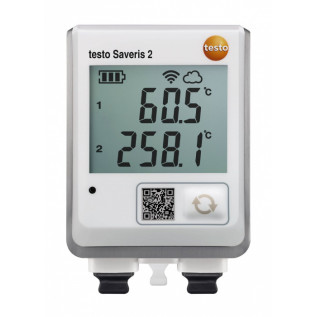 Скупка testo Saveris 2-T3 - WiFi-логгер данных с дисплеем и двумя разъемами для подключения внешних термопар